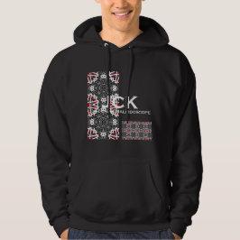 Sjuttonde volymens kalejdoskopkonst hoodie