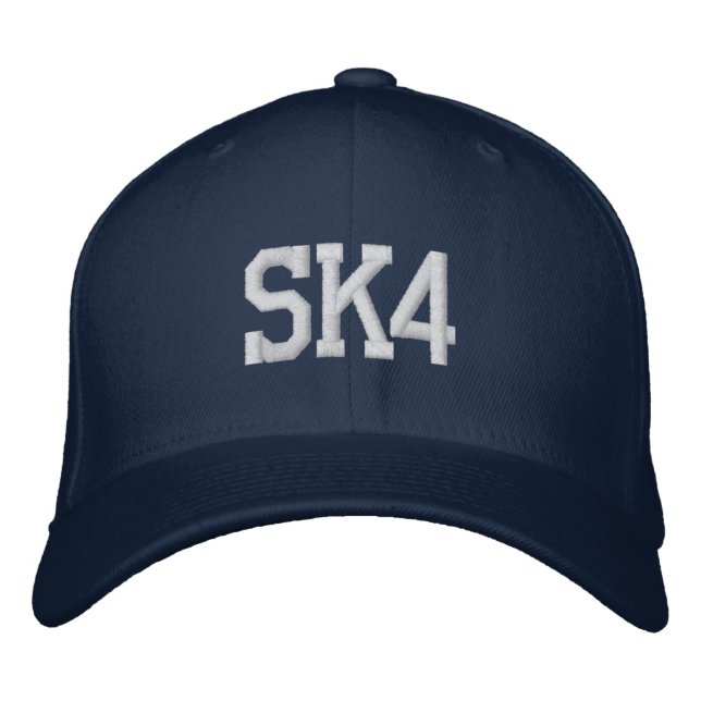 SK4 Heaton Moor Broderad Keps (Framsida)