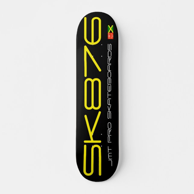 SK876 Skateboard, 7¾" Däck Mini Skateboard Bräda 18,5 Cm (Framsida)