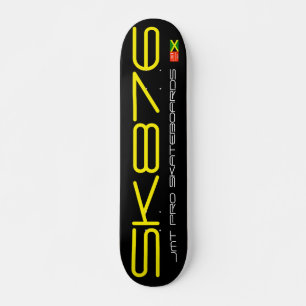SK876 Skateboard, 7¾" dekkartong Mini Skateboard Bräda 18,5 Cm