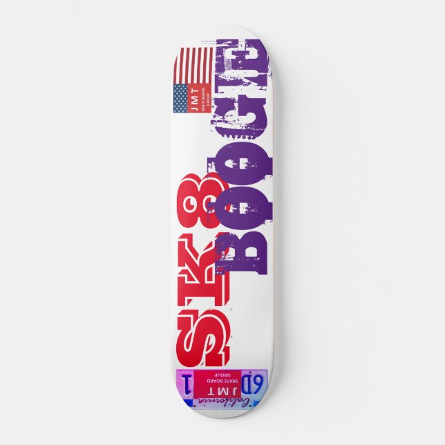 SK8 BOGGIE Skateboard (Framsida)