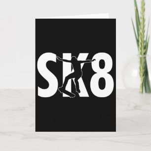 Sk8 Cool Skateboard Design Skateboard Tricks Sk Kort