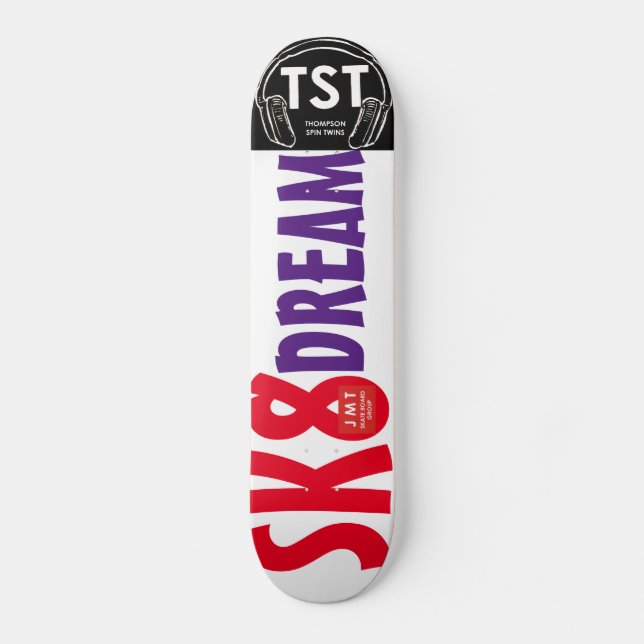 SK8 DREAM OFFICIELL Skateboard (Framsida)