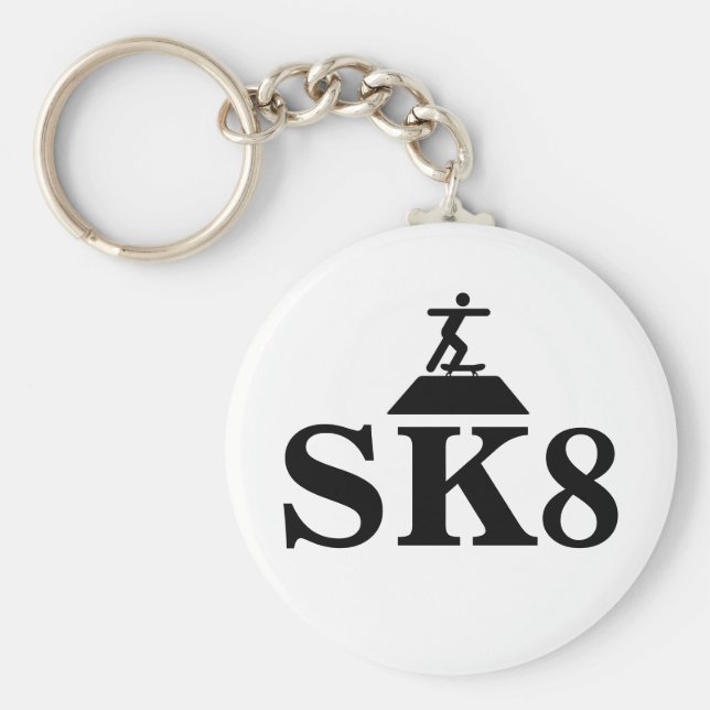 SK8-nyckelkedja Nyckelring (Framsidan)