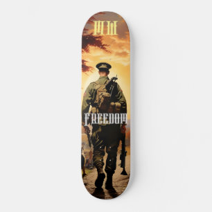 Sk8 Patriot 2 Mini Skateboard Bräda 18,5 Cm