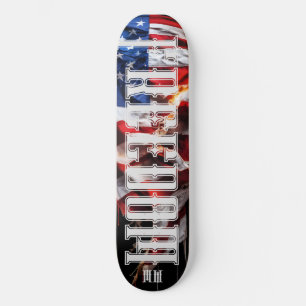 Sk8 Patriot Mini Skateboard Bräda 18,5 Cm