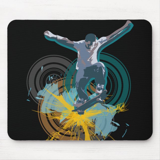 Sk8boarder Mousepad Musmatta (Framsidan)