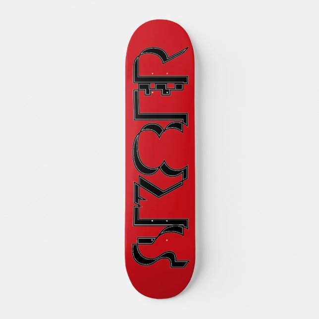 Sk8er Skateboard Bräda 19,5 Cm (Framsida)