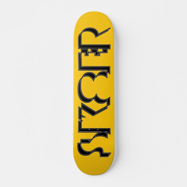 Sk8er Skateboard Bräda 20 Cm (Framsida)