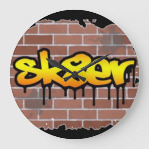 Sk8er-väggen tar tid på stor klocka