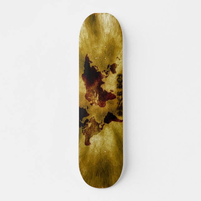 sk8erboi-däck mini skateboard bräda 18,7 cm (Framsida)