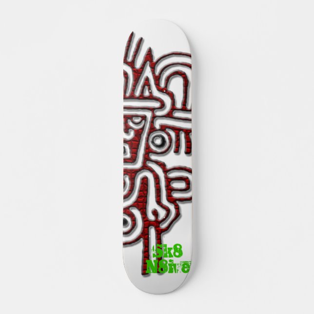Sk8N8ive Skateboard Bräda 19,5 Cm (Framsida)