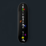 "Sk8teboard St*r" Skateboard Bräda 19,5 Cm<br><div class="desc">Skateboard "Sk8teboard St*r" är en coola och ett unikt kort för varje Sk8teboard St*r! Zazzle-skateboard kom i 8 olika stilar på den nordamerikanska apel som finns på plats och är designade med kvalitetsnormer för professionell som klarar de svåraste skridandet! Skaffa frihandsband med ditt första köp av skateboard!</div>