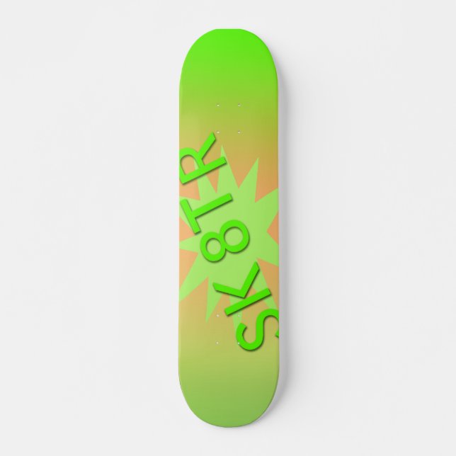Sk8tr Designad Skateboard (Framsida)