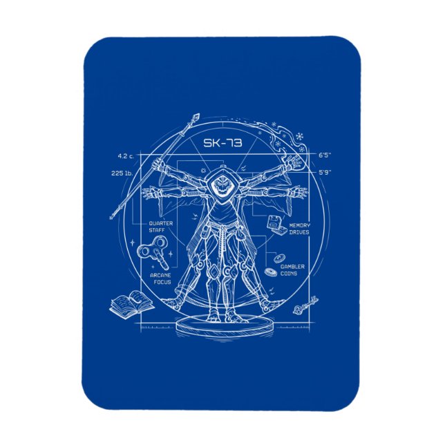 SK-73 Magnet (Vertikal)