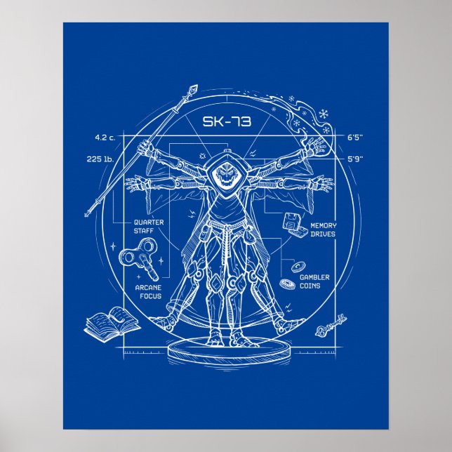 SK-73-utskrift Poster (Framsidan)