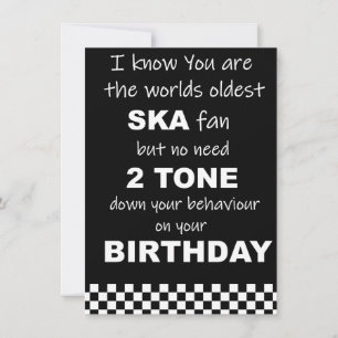 SK Birthday humor kort