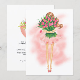 Sk Rosa Födelsedagsfest Inbjudan