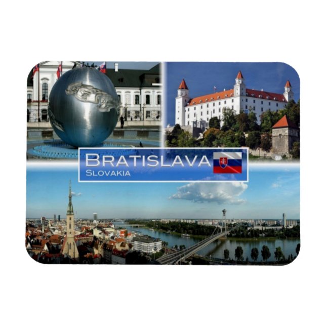 SK Slovakien - Bratislava - Magnet (Horisontell)