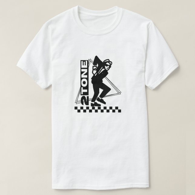Ska 2 Tone T Shirt (Design framsida)