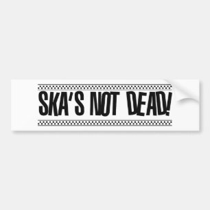 Ska är inte dött! bildekal