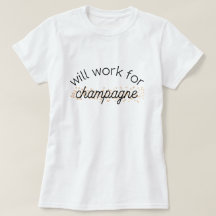 Ska arbete för champagne
