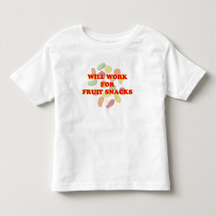 ska arbete för det roliga fruktmellanmål t shirt