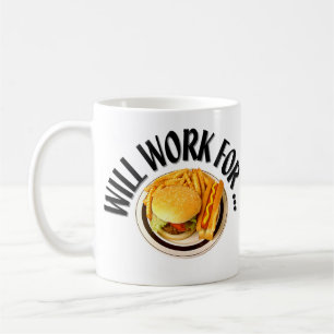 Ska arbete för… kaffemugg