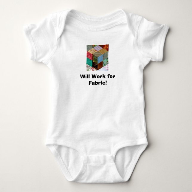 Ska arbete för tyg! tee shirt (Framsida)