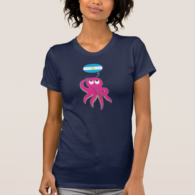 Ska Argentina seger det nästa vm? T-shirt (Framsida)
