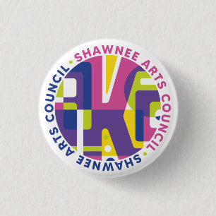 SKA Arts Council Button Knapp