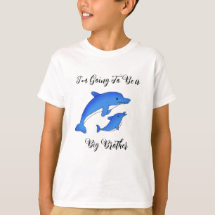 Ska bli en storebror? Delfiner T Shirt