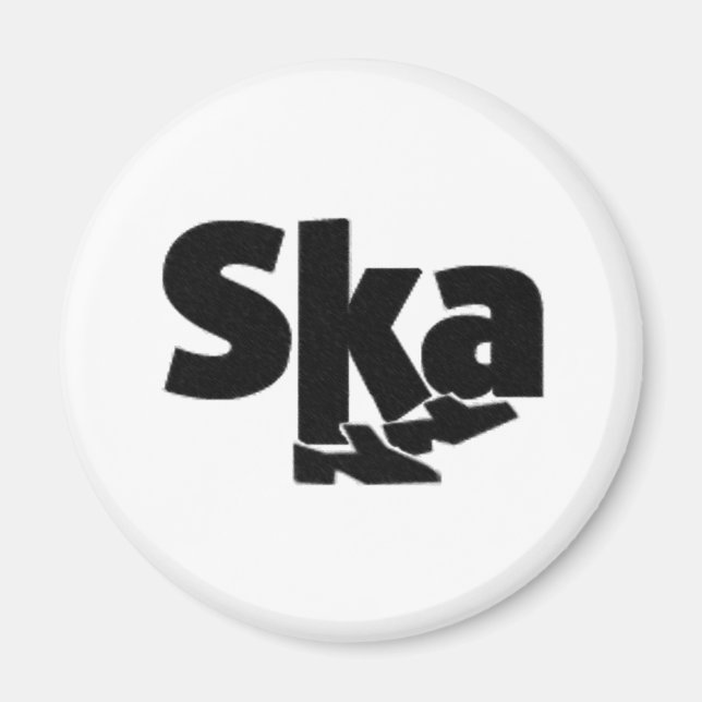 SKA Dancing Feet Magnet (Framsidan)