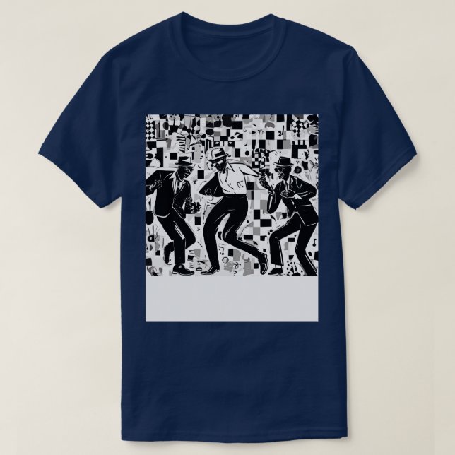 ska dansa två ton t shirt (Design framsida)