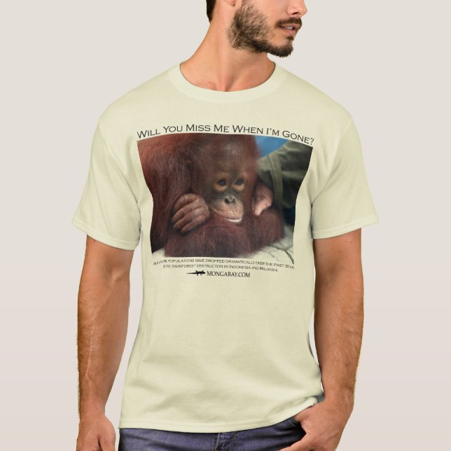 Ska dig miss mig?  Behandla som ett barn Tee (Framsida)