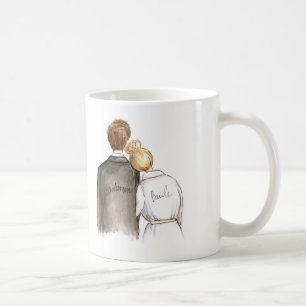 Ska dig var min Bridesman? Kaffemugg