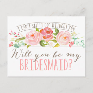 Ska dig var min brudtärna för brudtärna   inbjudningar