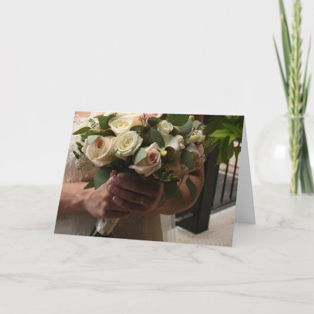 Ska dig var min brudtärna? inbjudan (Framsida)