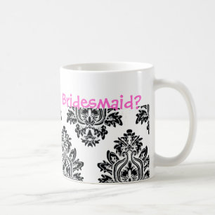Ska dig var min brudtärna? kaffemugg