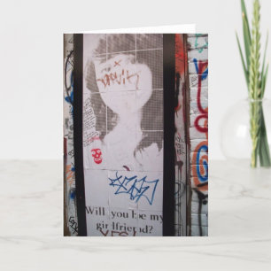 Ska dig var min flickvän? kort