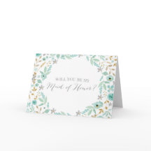Ska dig var min maid of honor?