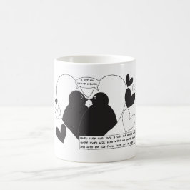 Ska dig var min pingvin? - Ändra färg Kaffemugg
