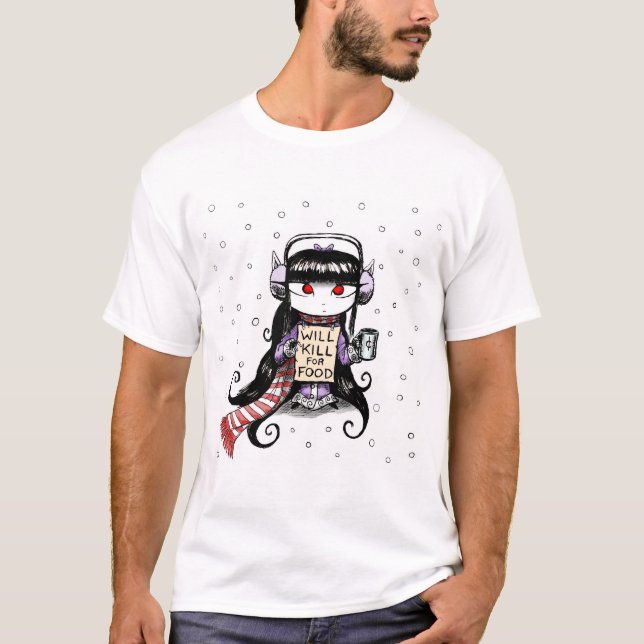Ska döda för mat tee (Framsida)