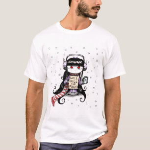 Ska döda för mat tee shirt
