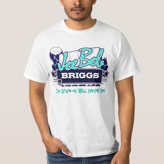 Ska drive-inbio dör aldrig skjortan tee (Framsida)