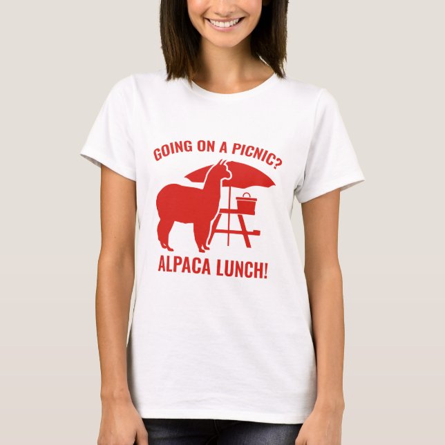 Ska du på en Picnic? T Shirt (Framsida)