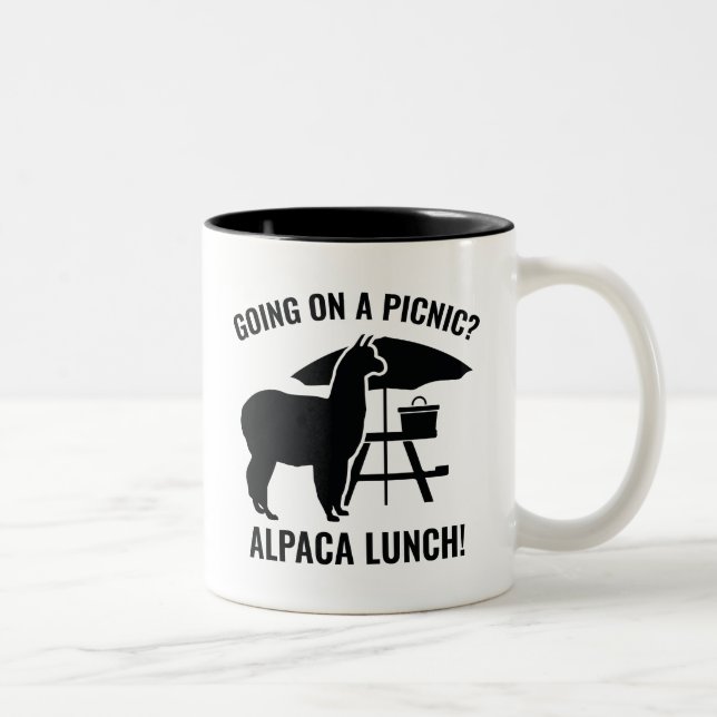 Ska du på en Picnic? Två-Tonad Mugg (Höger)