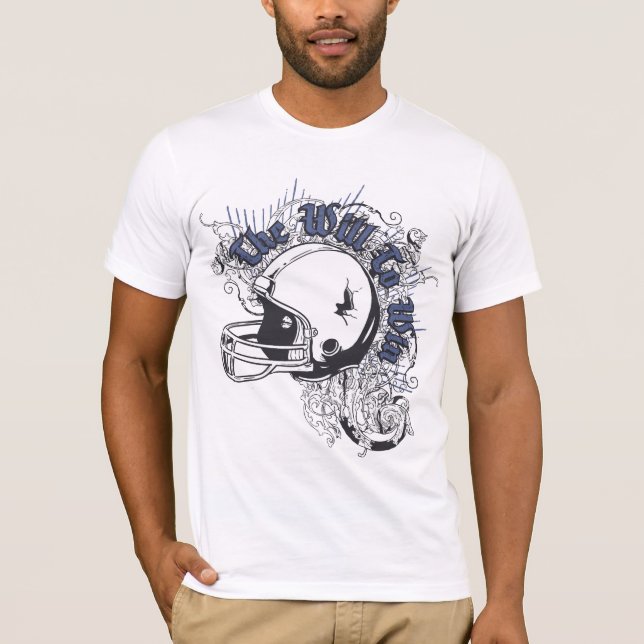 Ska för att segra fotboll tröja (Framsida)