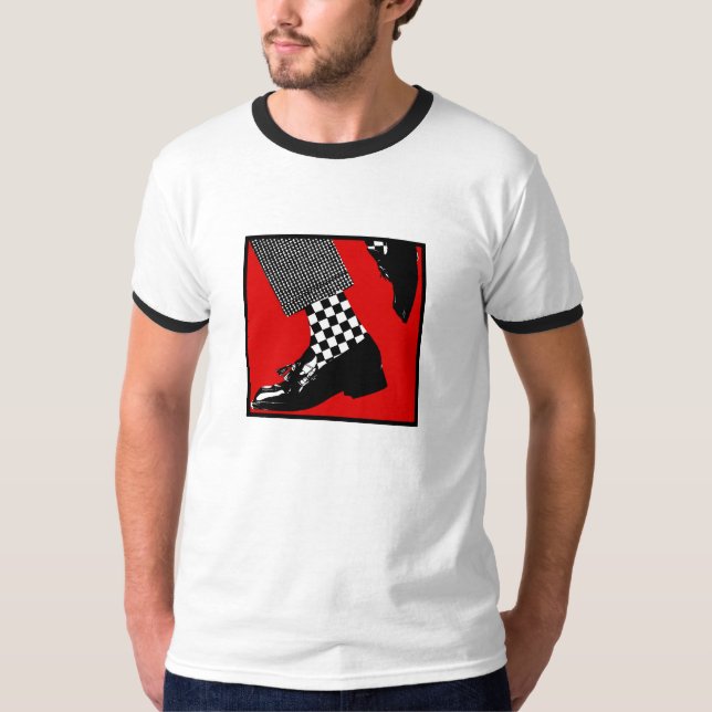 Ska fot tee shirt (Framsida)