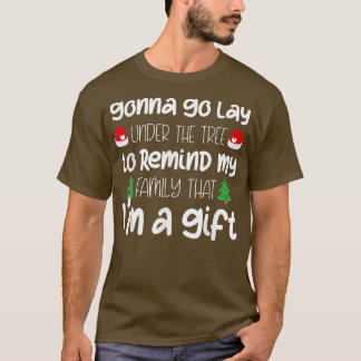 Ska gå Ljugit under Träd julfinne Julafton P T Shirt